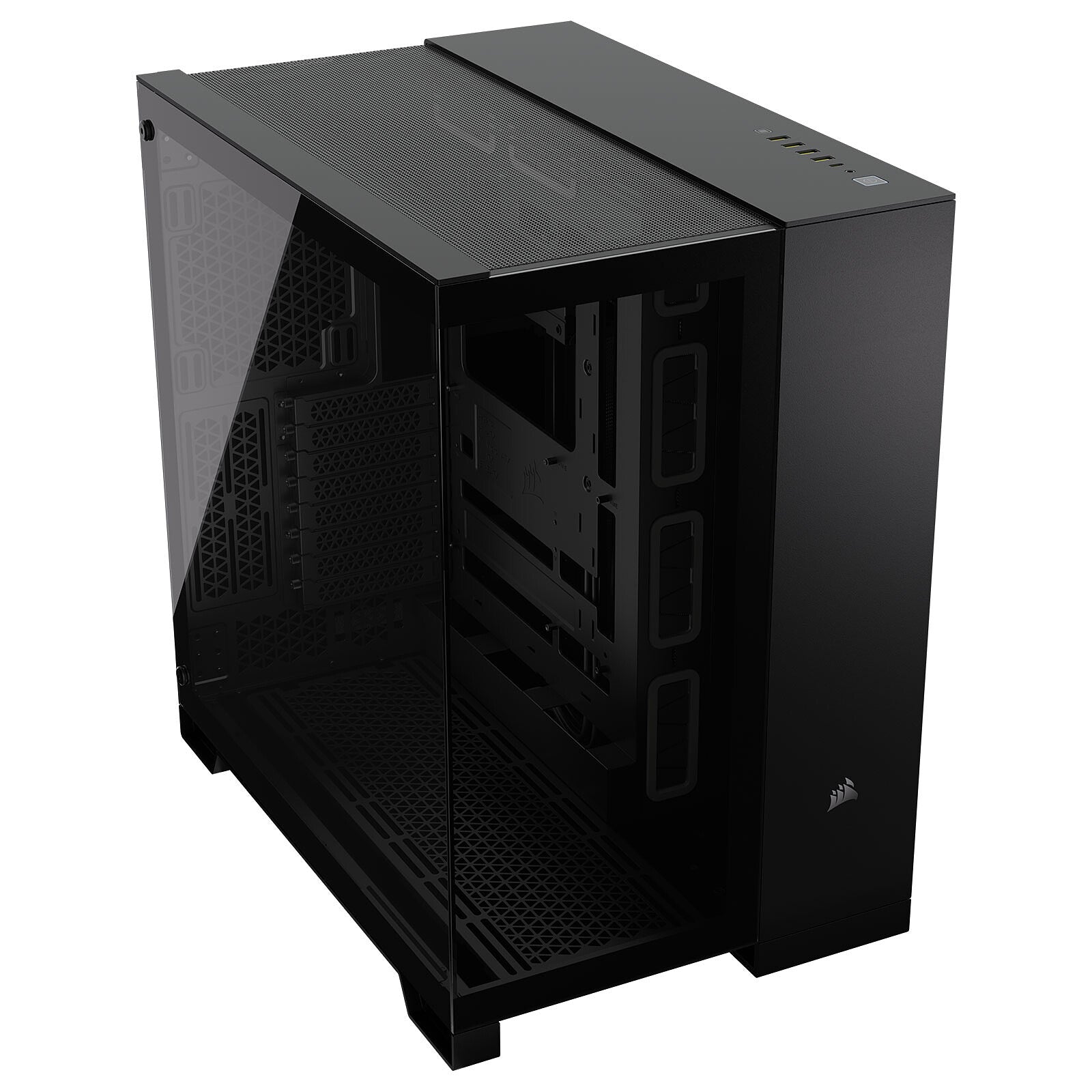 Corsair Boitier 6500X Mid-Tower  Ref: CC-9011257-WW  Noir Image principale du produit