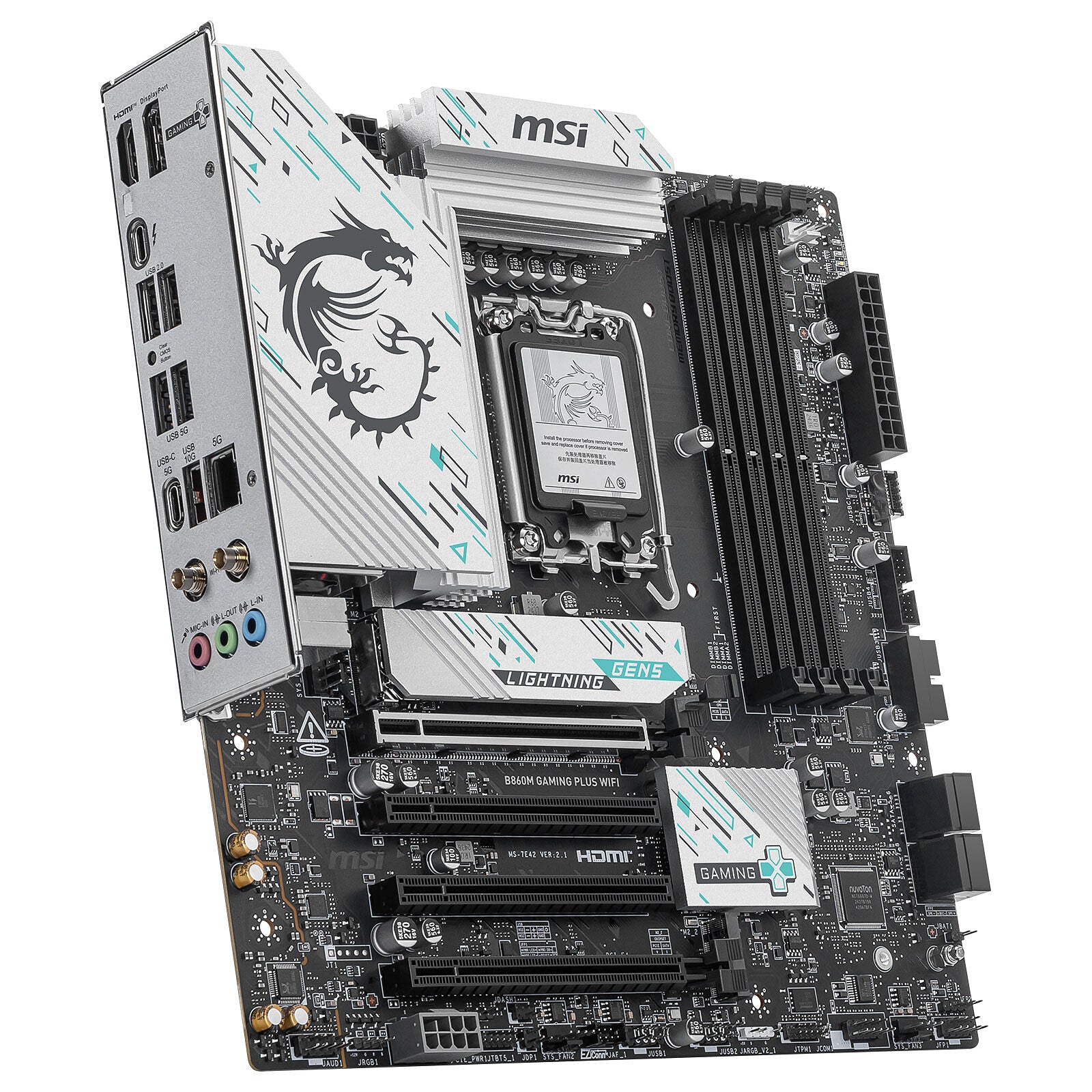 MSI B860M Gaming Plus WiFi Image secondaire du produit