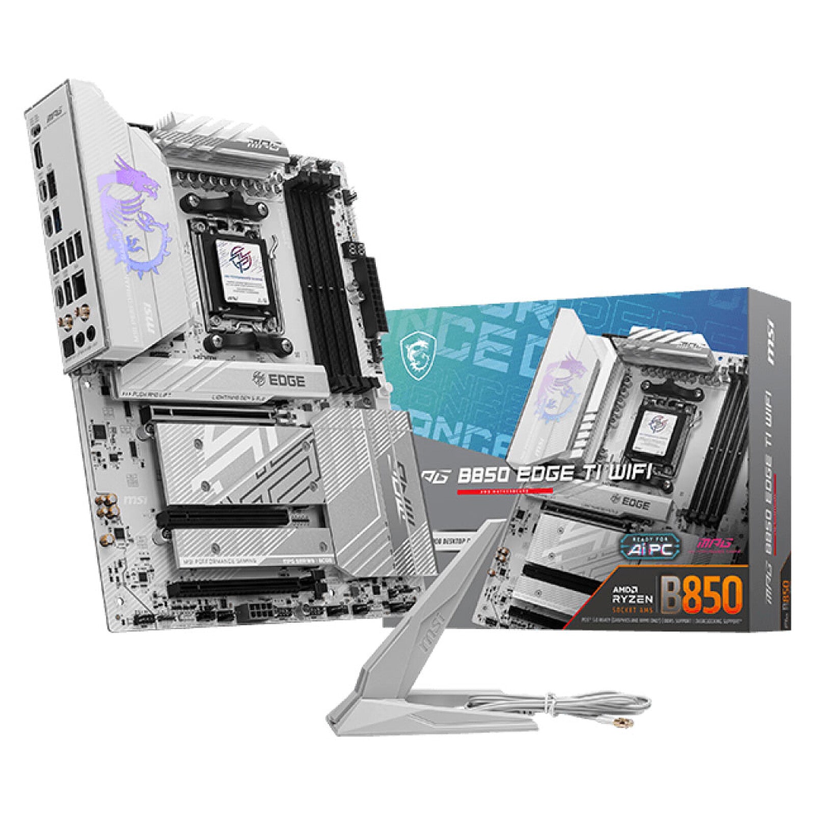 MSI Carte Mère MPG B850 EDGE TI WIFI Image principale du produit