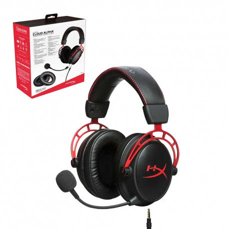 CASQUE GAMER HyperX Cloud Alpha Red HX-HSCA-RD/EM prix maroc- Smartmarket.ma Image principale du produit