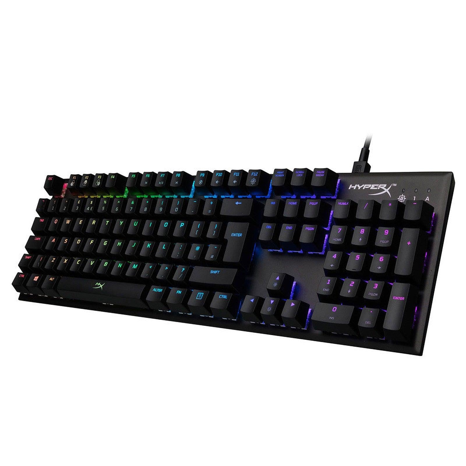 HyperX Alloy FPS RGB (Kailh Speed Silver) - Clavier Gamer | Rétroéclairage RGB prix maroc- Smartmarket.ma Image principale du produit
