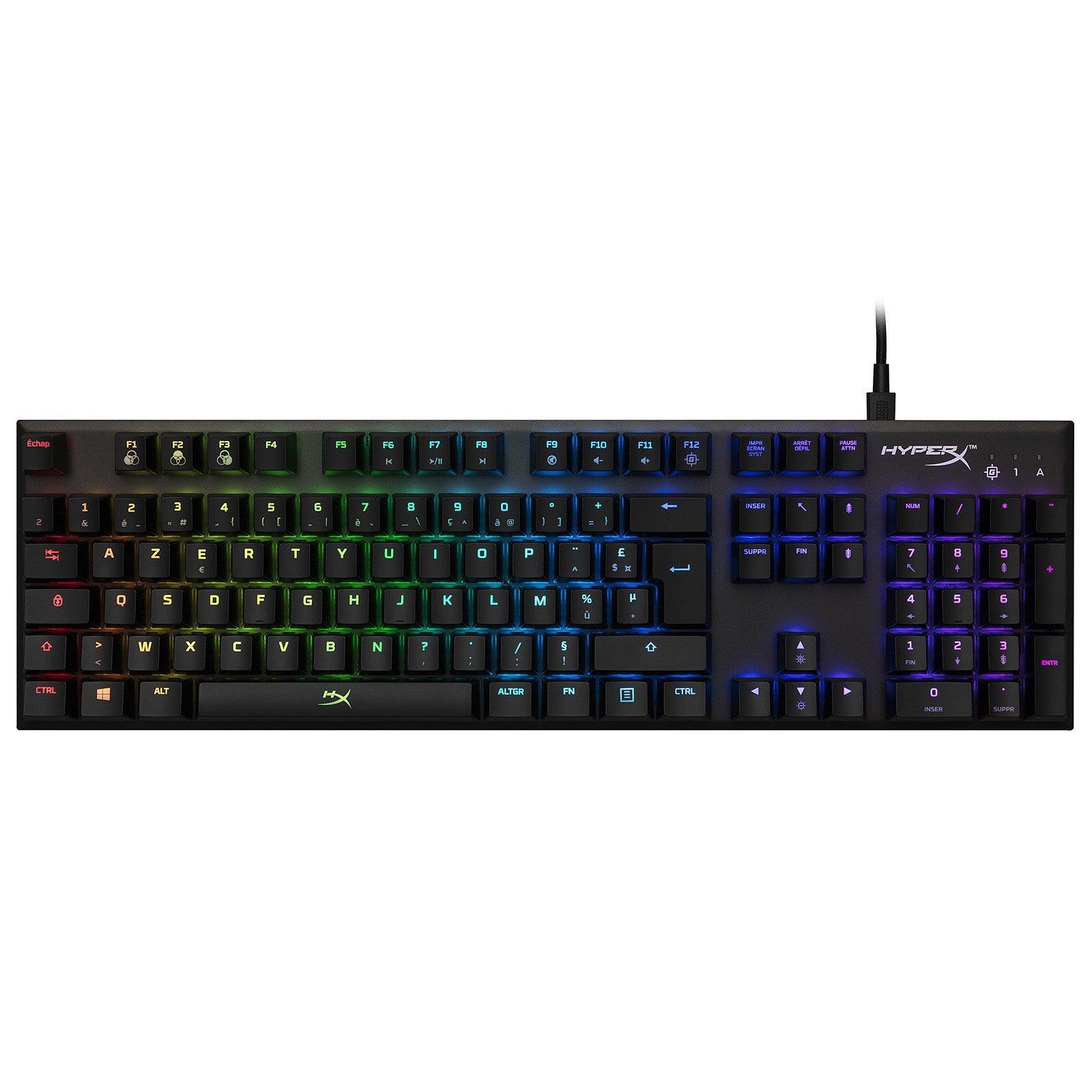 HyperX Alloy FPS RGB (Kailh Speed Silver) - Clavier Gamer | Rétroéclairage RGB Image secondaire du produit