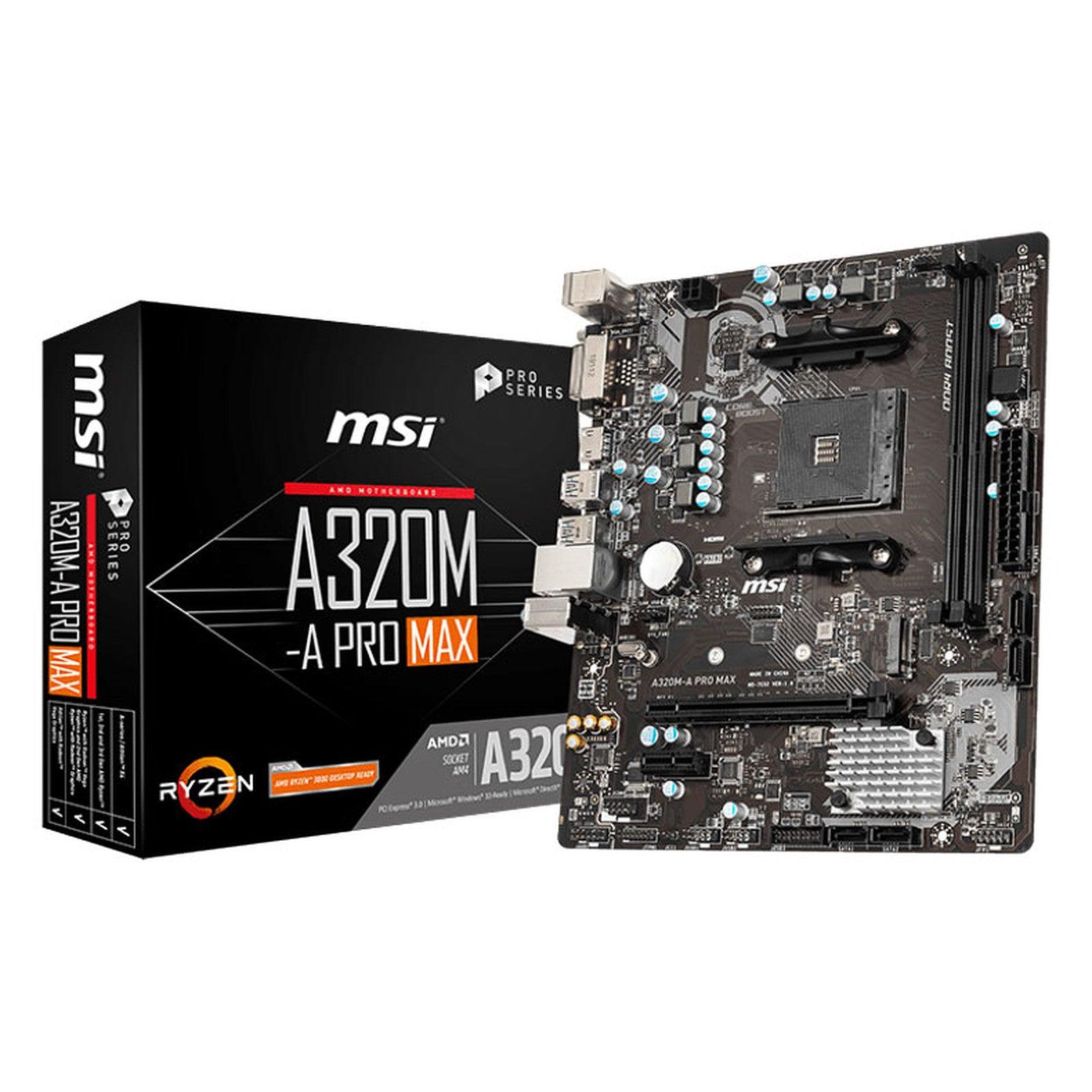 MSI A320M-A pro max prix maroc- Smartmarket.ma Image principale du produit