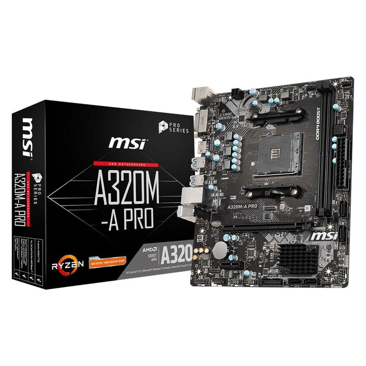 MSI A320M-A PRO prix maroc- Smartmarket.ma Image principale du produit
