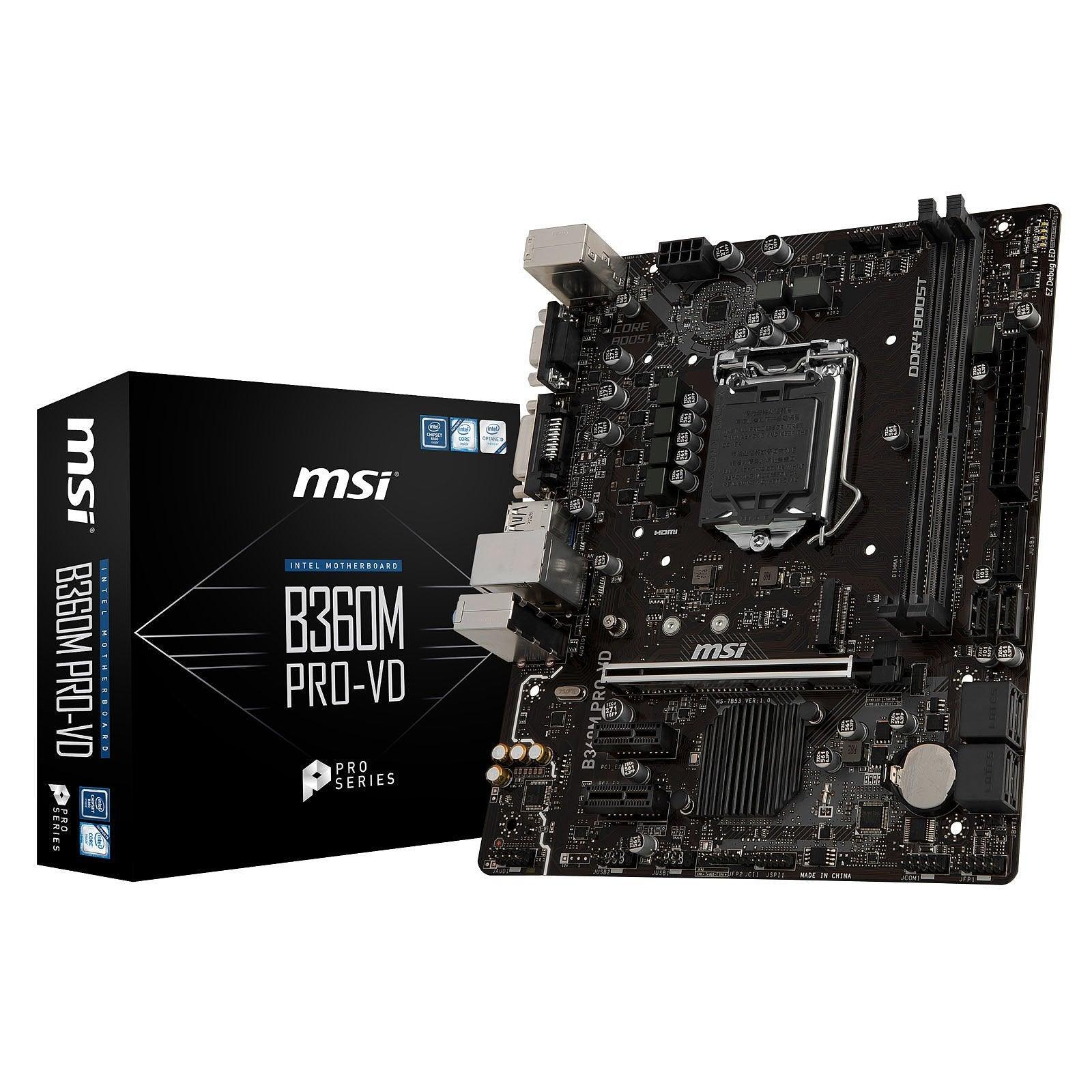 MSI B360M PRO-VD prix maroc- Smartmarket.ma Image principale du produit