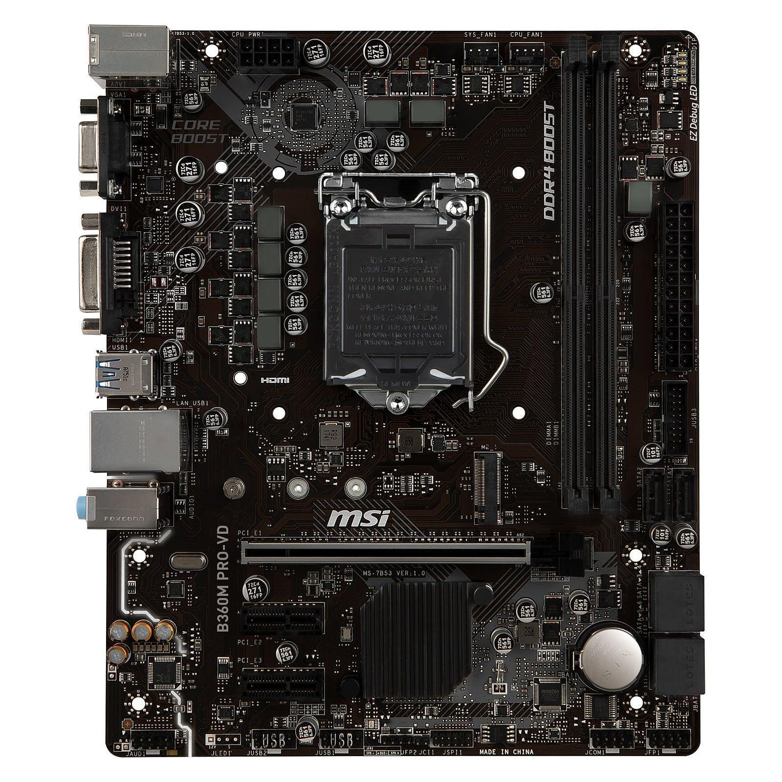 MSI B360M PRO-VD Image secondaire du produit