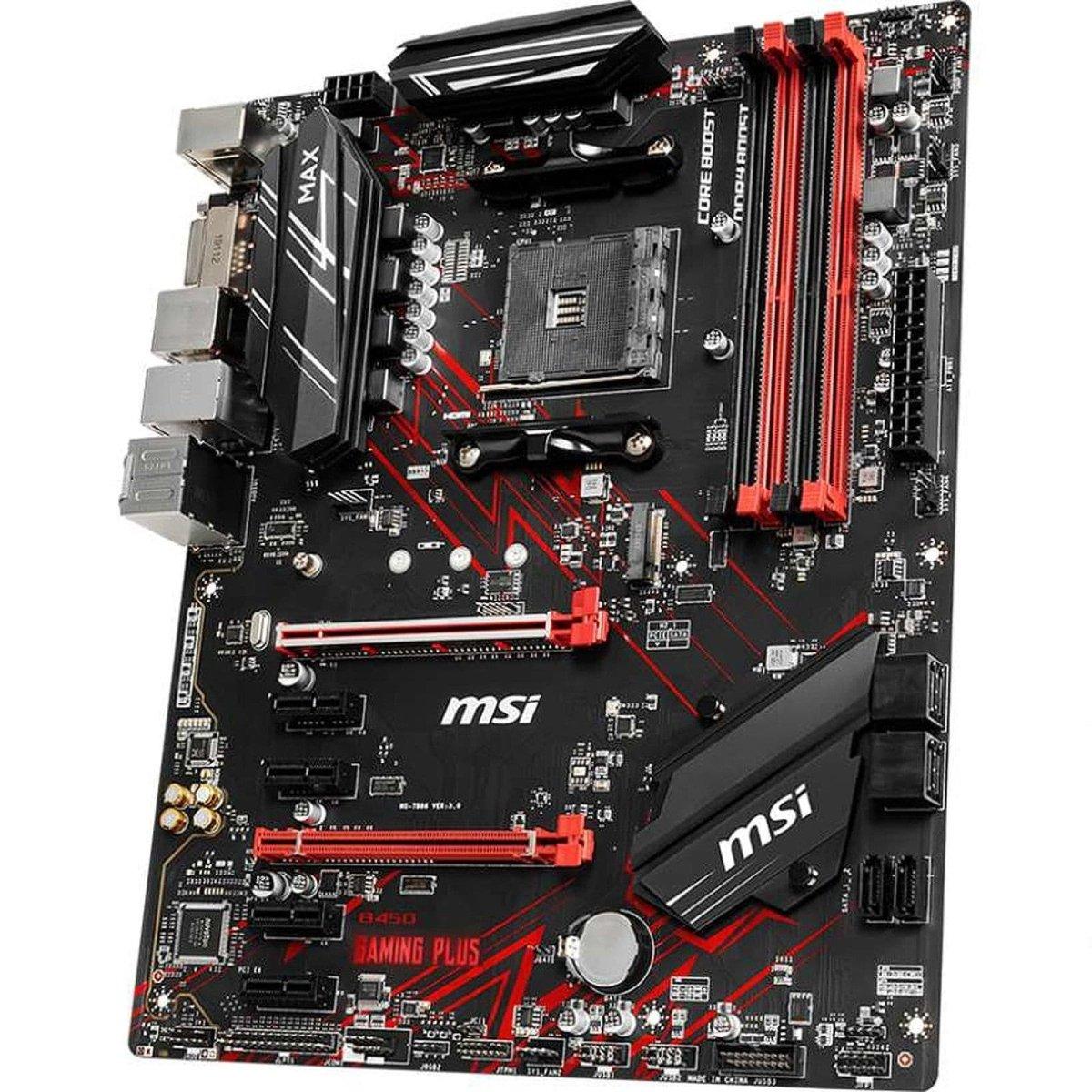 MSI B450 Gaming Plus Max - Carte mère | Socket AM4 AMD B450 Image secondaire du produit