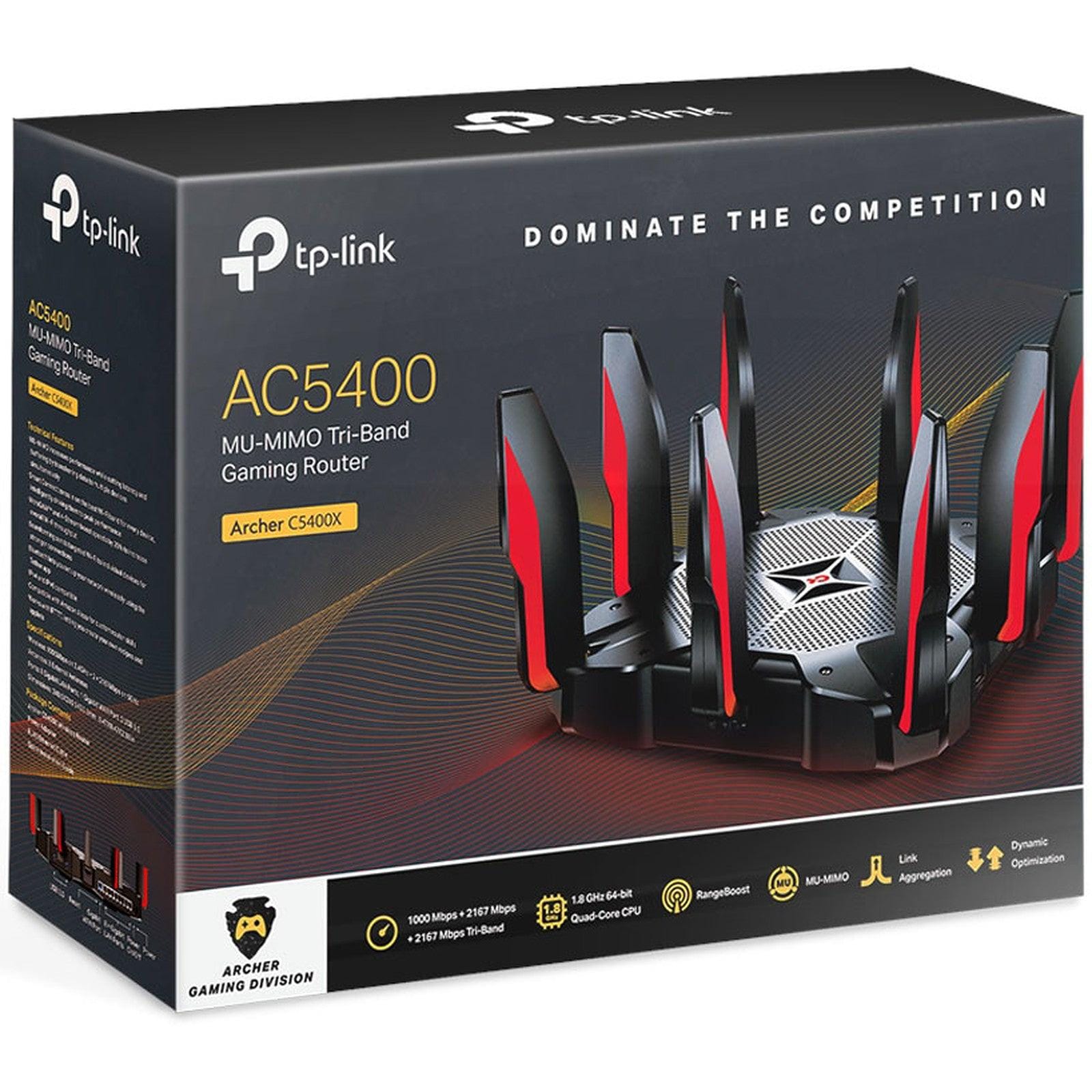 TP-Link Archer C5400X - Routeur / Point d'accès Gaming WiFi Tri-bande AC5400 Mbps prix maroc- Smartmarket.ma Image principale du produit